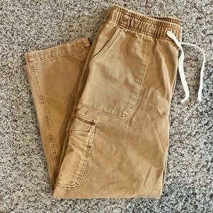 Gap Factory Mid Rise Easy Cargo Jeans